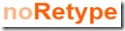 Работа с noRetype